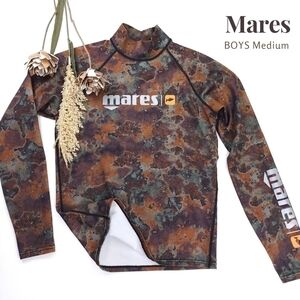 New Mares Camouflaged Performance Mock Turtle Compression Long Sleeve Bo…